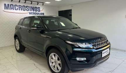 Land rover range rover evoque pure  2.0 aut. apenas 50.000km - verde - 2012/2013