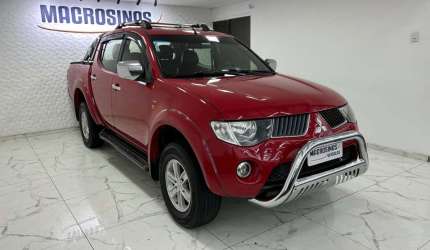 Mitsubishi l200 triton hpe 3.2 cd tb int.diesel aut  - vermelha - 2010/2010