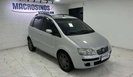 Fiat idea elx 1.4 mpi fire flex 8v 5p  - prata - 2007/2008