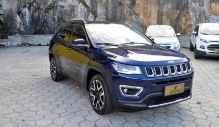 Jeep compass limited 2.0 at  - azul - 2020/2021