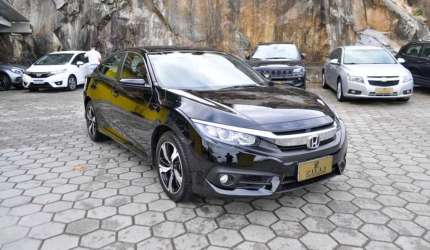 Honda civic exl 2.0 at  - preta - 2017/2017