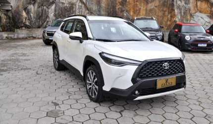 Toyota corolla cross xre 2.0 at  - branca - 2021/2022