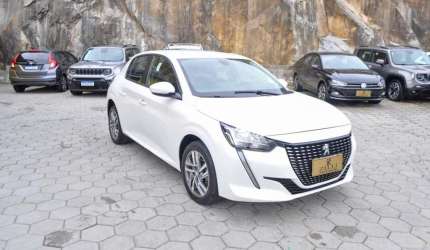 Peugeot 208 allure 1.6 at - branca - 2021/2022
