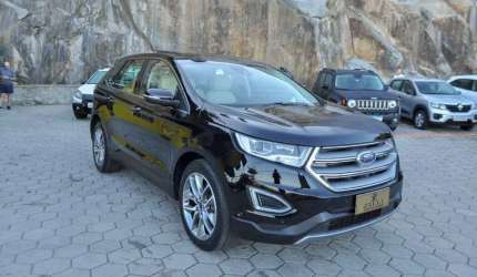 Ford edge titanium 3.5 v6 awd at - preta - 2017/2017