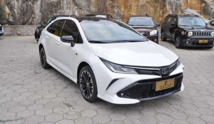 Toyota corolla gr-sport 2.0 at  - branca - 2021/2022