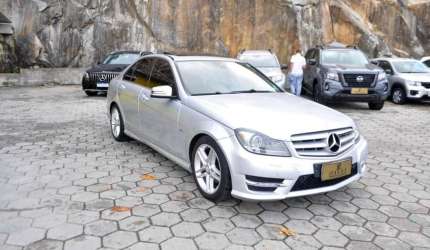 Mercedes-benz c-250 cgi sport 1.8 turbo at  - prata - 2011/2012