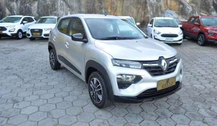 Renault kwid intense 1.0 mt - prata - 2022/2023