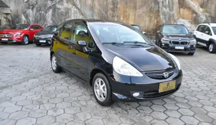 Honda fit lxl 1.4 at - preta - 2004/2005