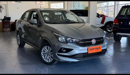 Fiat cronos drive 1.3 8v flex  - cinza - 2018/2019