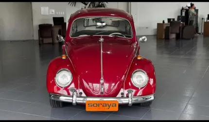Volkswagen fusca fusca 1200 - vermelha - 1966/1966