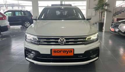 Volkswagen tiguan allspac r-line 350 tsi 2.0 4x4  - branca - 2018/2018