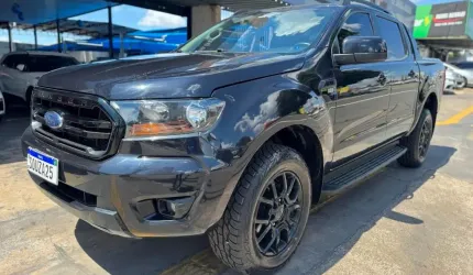 Ford ranger xls black  2.2 diesel  4x2 automatica  2021/2022 completa 4 pneus novos
