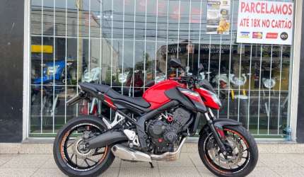 Honda cb 650f abs 2019, aceito troca e financiamento