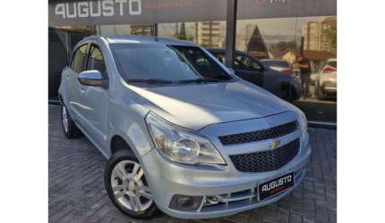Chevrolet agile ltz 1.4 mpfi 8v flexpower 5p  - prata - 2010/2011