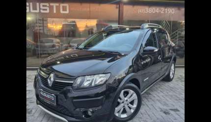 Renault sandero step. easy r h-power 1.6 8v  - preta - 2015/2016