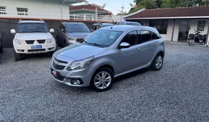 Chevrolet agile ltz 1.4 mpfi 8v flexpower 5p  - prata - 2013/2014