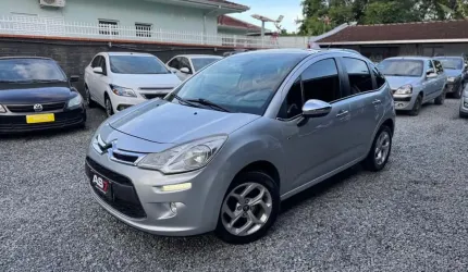 Citroën c3 excl. 1.6 vti flex start 16v 5p aut.  - prata - 2013/2014