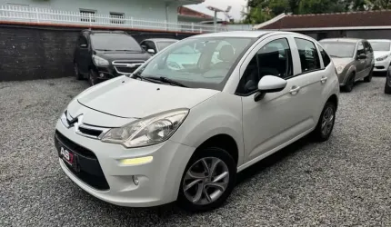 Citroën c3 attra/origine pack 1.5 flex 8v 5p mec  - branca - 2015/2016