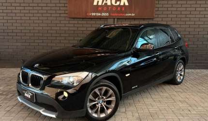 Bmw x1 sdrive 18i 2.0 16v 4x2 aut.  - preta - 2011/2011