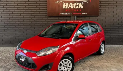 Ford fiesta se 1.0 8v flex 5p  - vermelha - 2013/2014