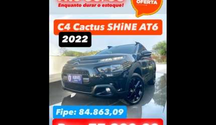 Citroen c4 cactus 1.6 vti 120 flex shine eat6