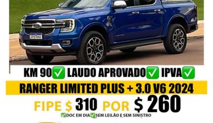 Ranger limited plus + 3.0 v6 2024