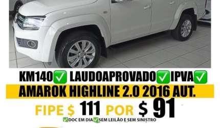 Amarok semi nova 