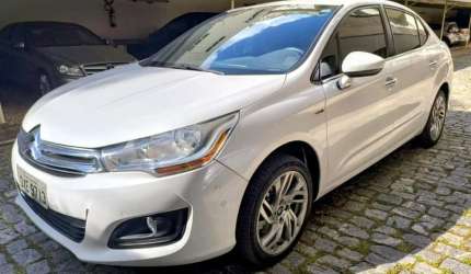 Citroën c4 1.6 exclusive 16v turbo gasolina 4p automático - branca - 2013/2014