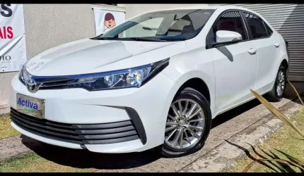 Toyota corolla gli upper 1.8 flex 16v aut.  - branca - 2017/2018