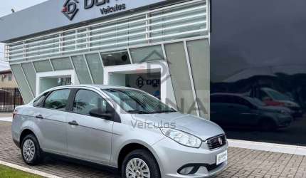 Fiat siena attractive 1.0 fire flex 8v 4p  - prata - 2018/2018