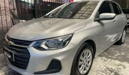 Chevrolet onix hatch lt 1.0 12v flex mec. 4p - prata - 2020/2020
