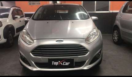Ford fiesta sedan ex flex - prata - 2014/2015
