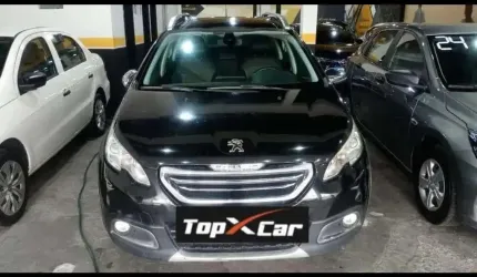 Peugeot 2008 griffe 1.6 flex 16v 5p mec. - prata - 2016/2016
