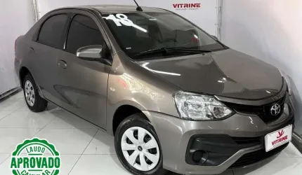 Toyota etios 2018 1.5 xs sedan 16v flex 4p automático