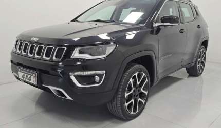 Jeep compass limited 2.0 4x4 diesel 16v aut.  - preta - 2020/2021