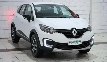 Renault captur intense 1.6 aut - branca - 2017/2018
