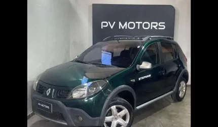 Renault sandero stepway - verde - 2010/2011