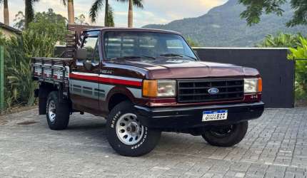 Ford f-1000 f1000 4x4 mwm - vermelha - 1993/1994