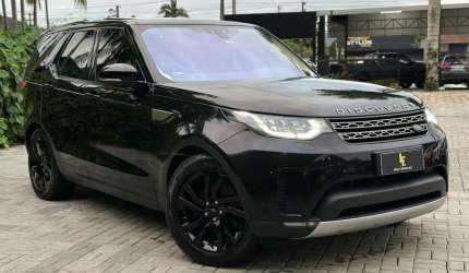Land rover discovery se 3.0 v6 4x4 td6  diesel aut.  - preta - 2018/2018