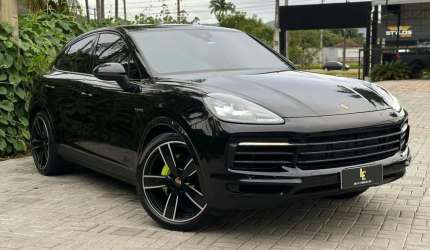 Porsche cayenne coupe platinum ed. 3.0 (híbrido)  - preta - 2022/2023