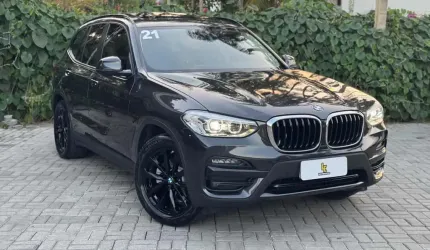 Bmw x3 xdrive 30e turbo aut. (híbrido)  - cinza - 2021/2021