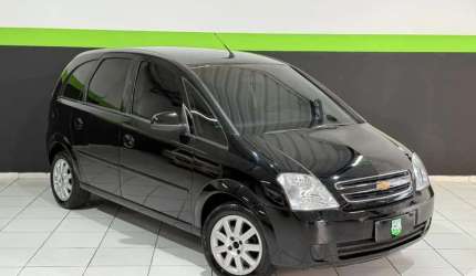 Chevrolet meriva maxx 1.4 mpfi 8v econoflex 5p  - preta - 2009/2010