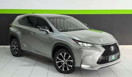 Lexus nx-200t f-sport 2.0 16v 238cv aut. - cinza - 2015/2015