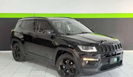 Jeep compass night eagle 2.0 4x2 flex 16v aut  - preta - 2017/2018