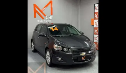 Chevrolet sonic hb ltz 1.6 16v flexpower 5p aut.  - cinza - 2014/2014