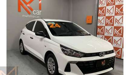Hyundai hb20s 1.0 flex 12v mec.  - branca - 2023/2024