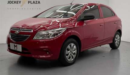Chevrolet onix lt 1.0 flex manual - 2015 - vermelho