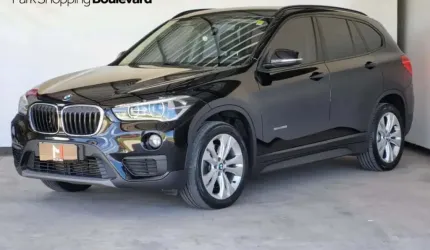 Bmw x1 2.0 16v turbo activeflex sdrive20i - 2018 - preta
