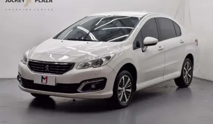 Peugeot 408 business 1.6 turbo flex  automático - 2017 - branco