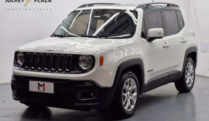 Jeep renegade longitude 1.8 flex automático - 2016 - branco